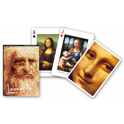 Carti de joc de colectie cu tema "Leonardo"